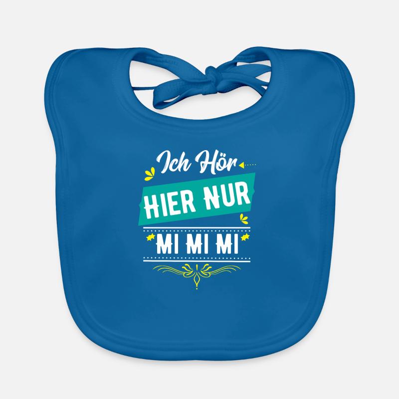 Ich hör hier nur MI MI MI Baby Bio-Lätzchen