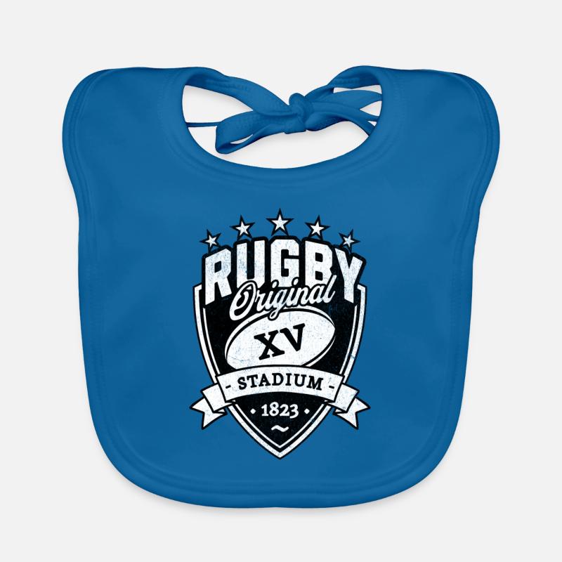 RUGBY ORIGINAL Bavoir bio Bébé