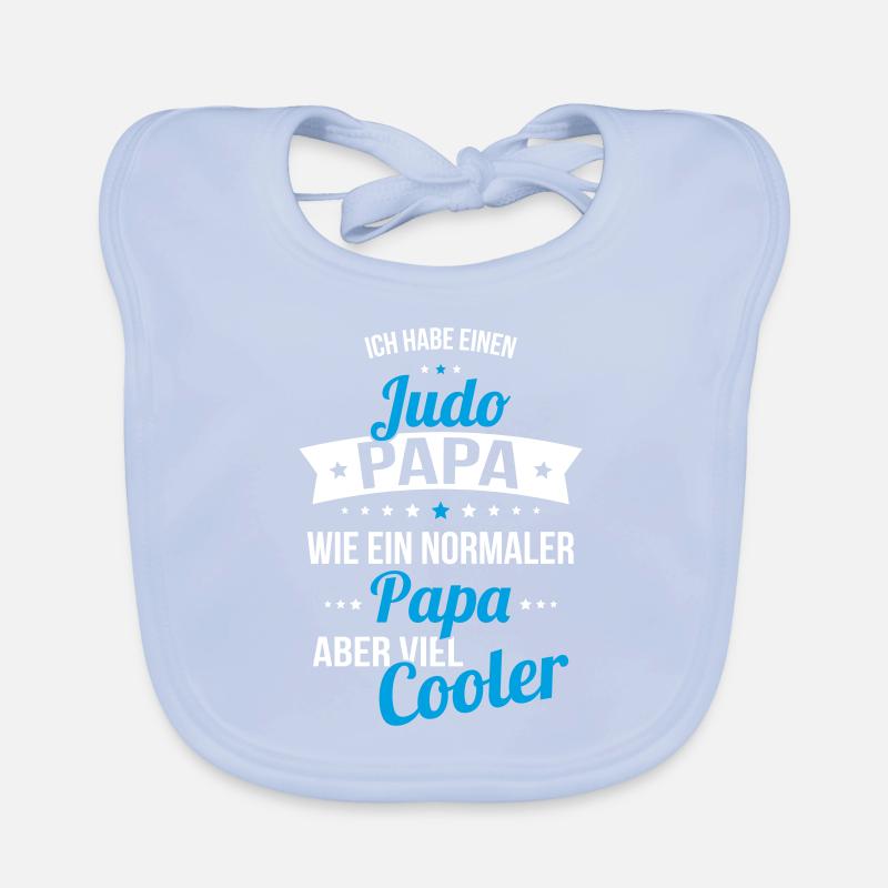 Ich habe einen Judo Papa wie ein normaler Papa Baby Bio-Lätzchen