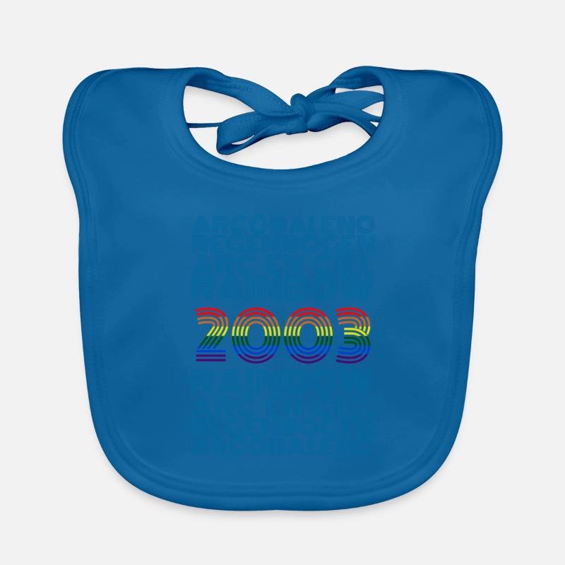 Rainbow 2003 Organic Baby Bibs