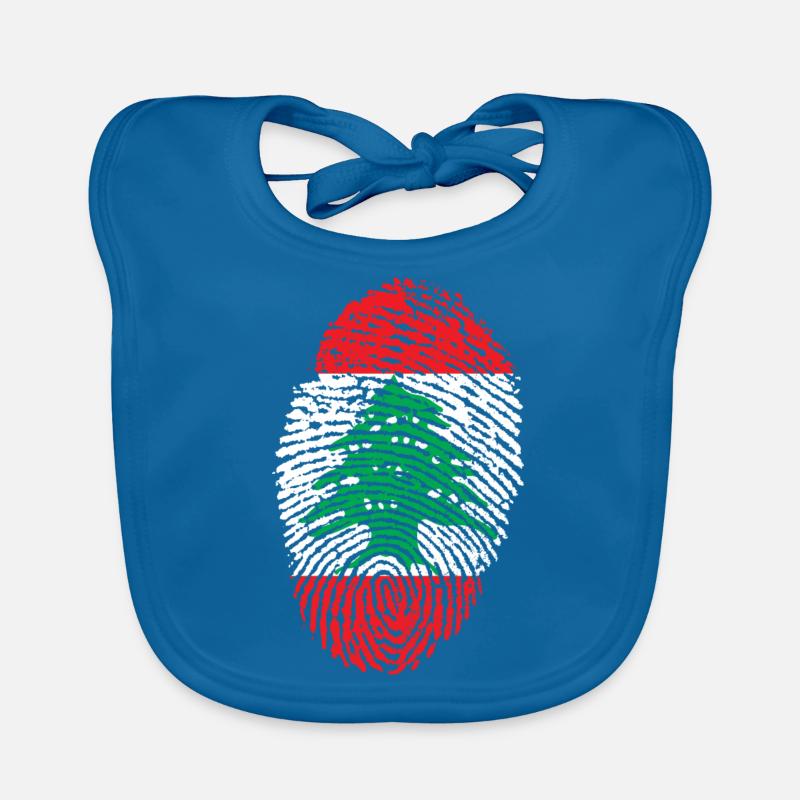 LIBAN / LIBAN / LIBAN Bavoir bio Bébé