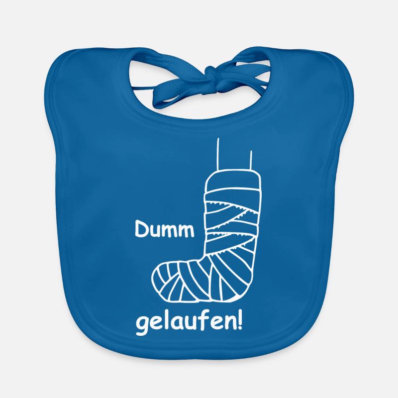 Dumm gelaufen Baby Bio-Lätzchen
