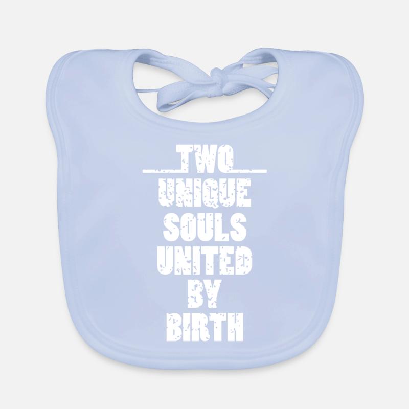 Gémeaux Bavoir bio Bébé