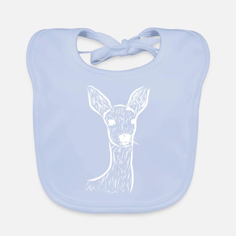 Roe deer Organic Baby Bibs