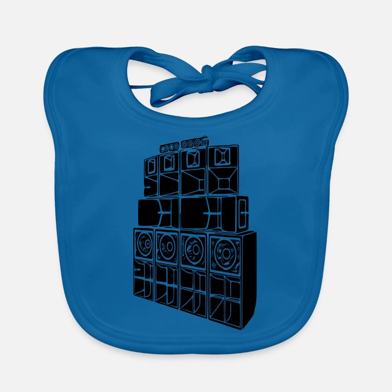 soundsystem Baby Bio-Lätzchen