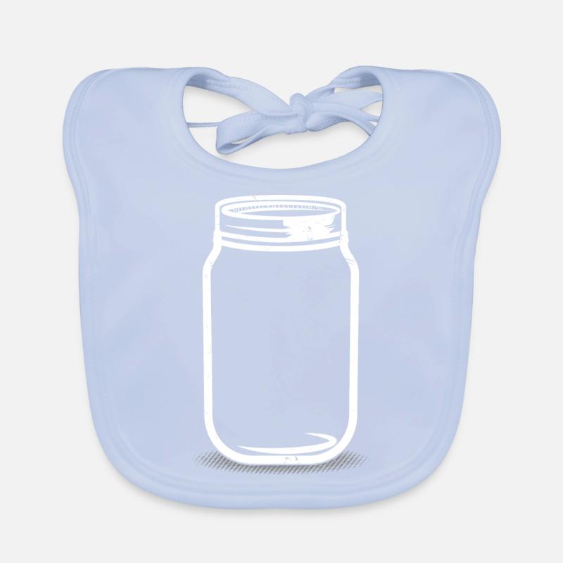 Einmachglas Einkochen Hausfrau Baby Bio-Lätzchen