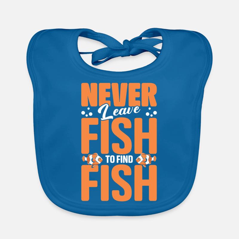 Fischfunde Baby Bio-Lätzchen
