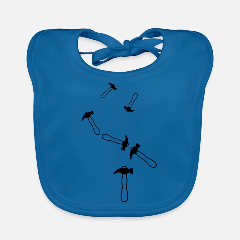 Symbole du marteau Bavoir bio Bébé