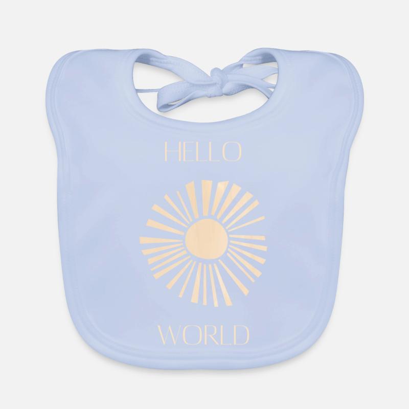 HELLO World Baby Bio-Lätzchen