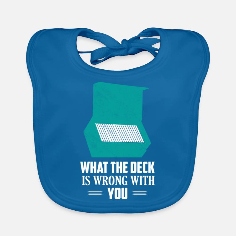 What The Deck is Wrong With You Trading Cards TCG Organic Baby Bibs