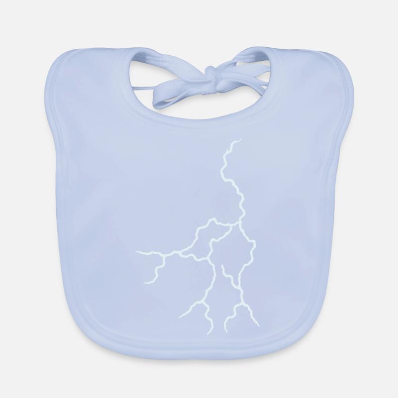Lightning Organic Baby Bibs