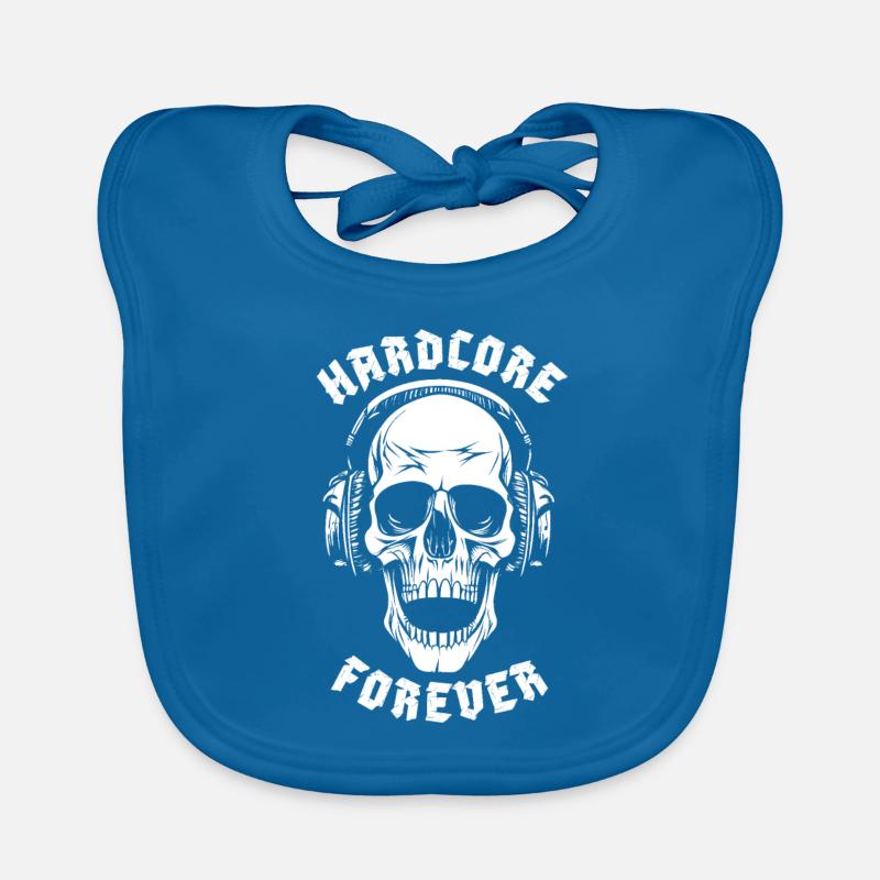 HARDCORE FOREVER Organic Baby Bibs