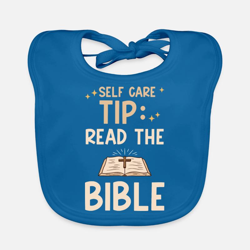 Self Care Tip Read The Bible 4 Baby Bio-Lätzchen