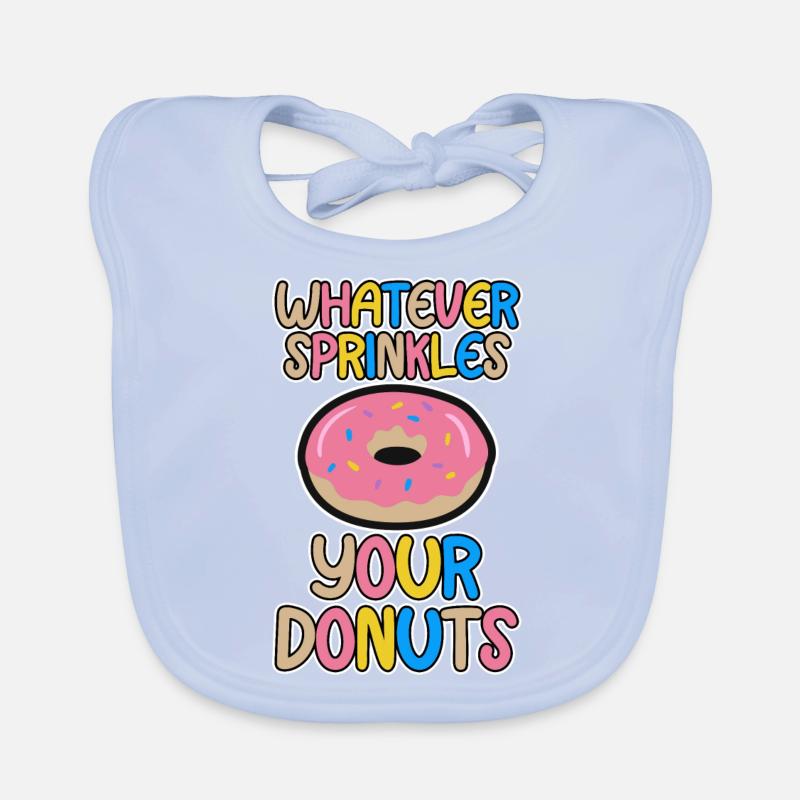 Whatever Sprinkles Your Donuts 4 Baby Bio-Lätzchen