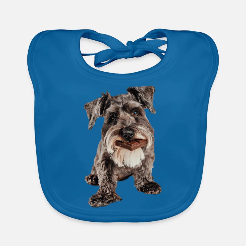 Schnauzer nain Bavoir bio Bébé