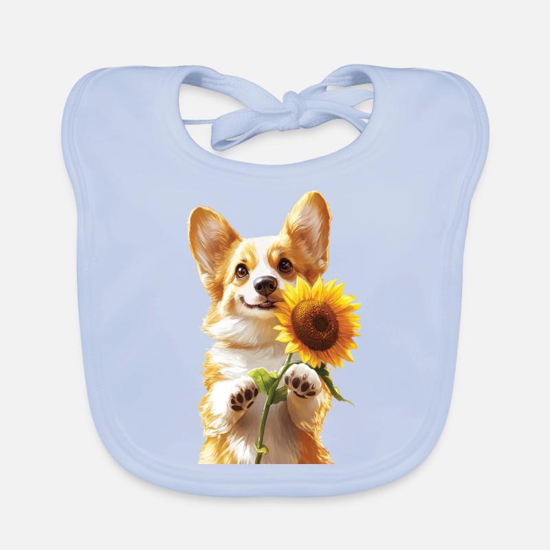 Corgi Baby Bio-Lätzchen