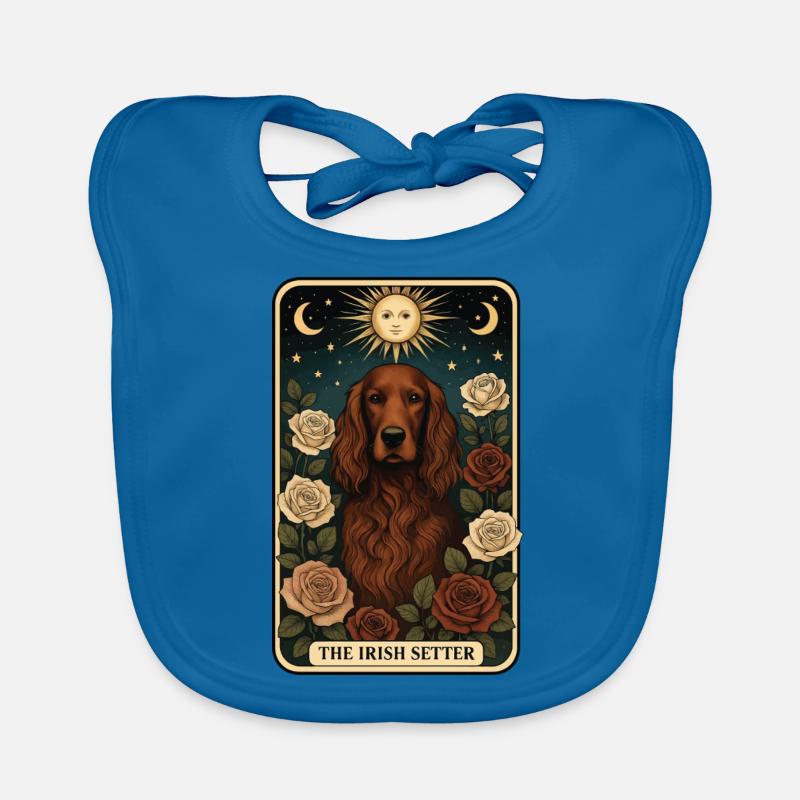 Irish Setter Baby Bio-Lätzchen