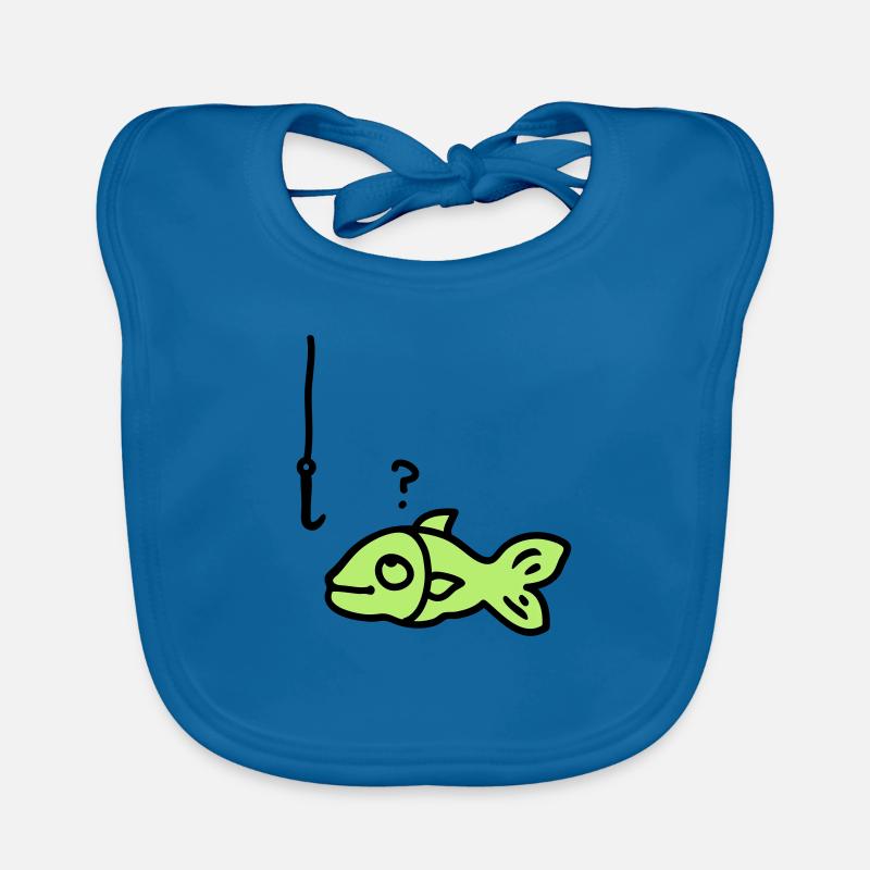 hameçon de poisson Bavoir bio Bébé