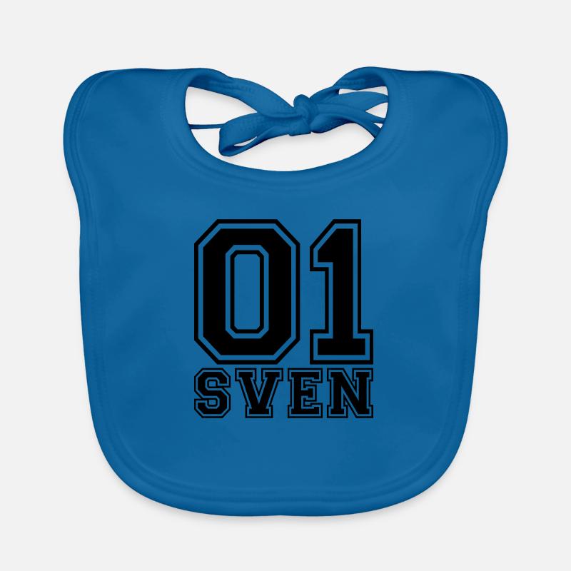 Sven - Name Organic Baby Bibs
