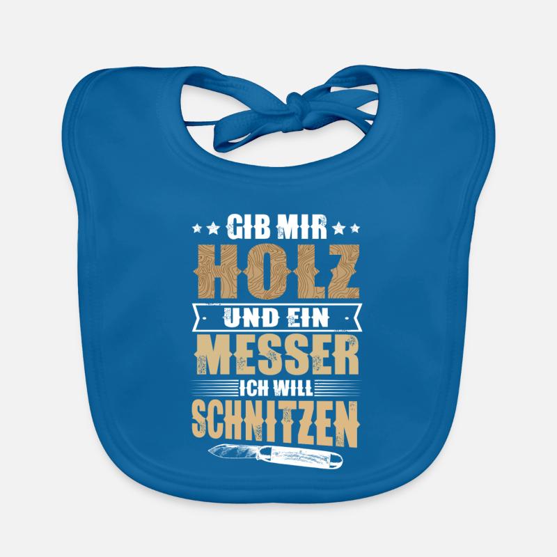 Schnitzen Holz Baby Bio-Lätzchen