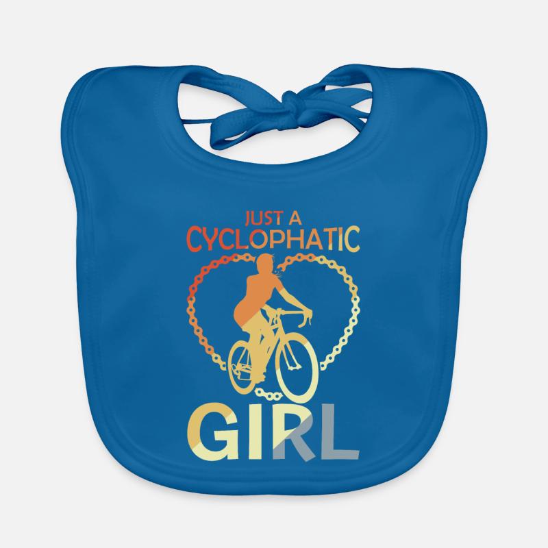 Fille de vélo Bavoir bio Bébé