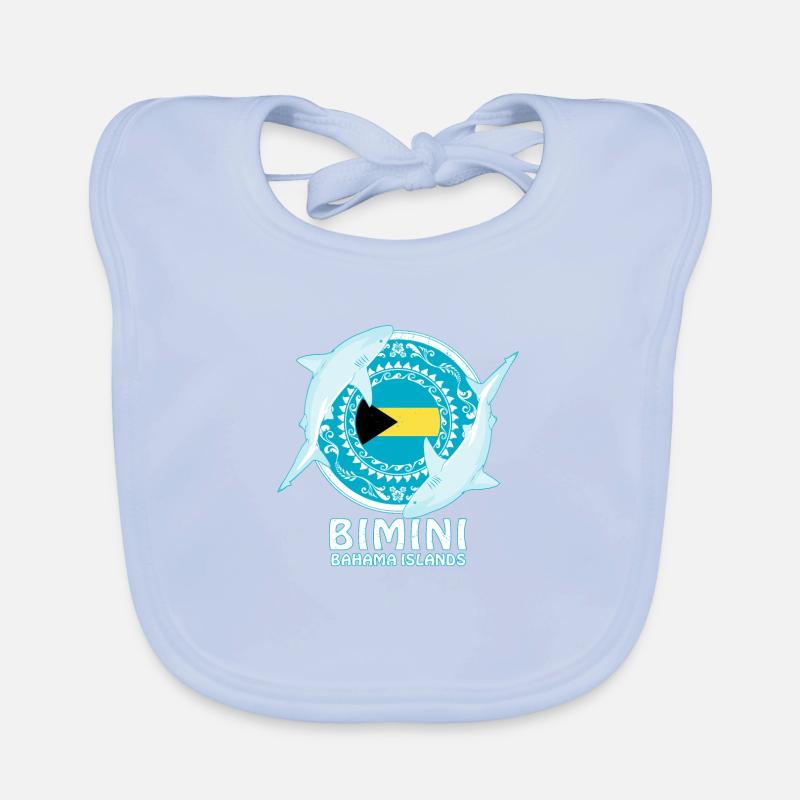 Requin bouledogue bimini Bavoir bio Bébé