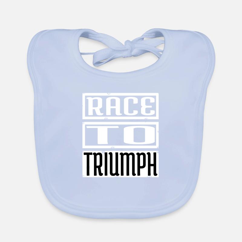 Concours de courses de chevaux Present Idea Bavoir bio Bébé