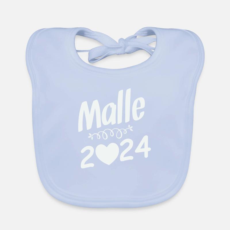 MALLE 2024 Bavoir bio Bébé