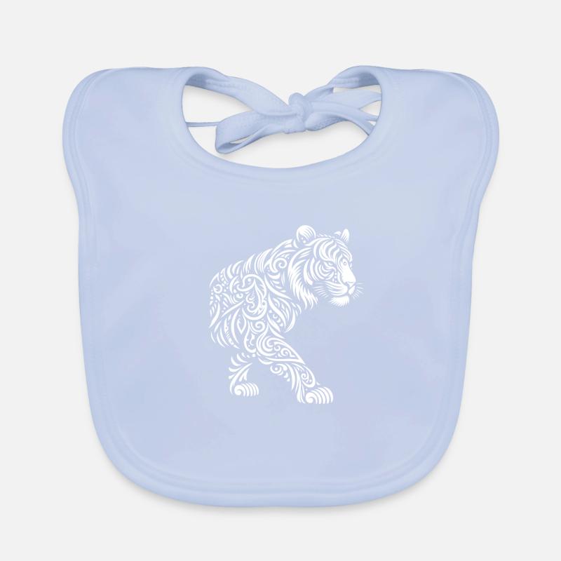 Tribal Tiger Organic Baby Bibs