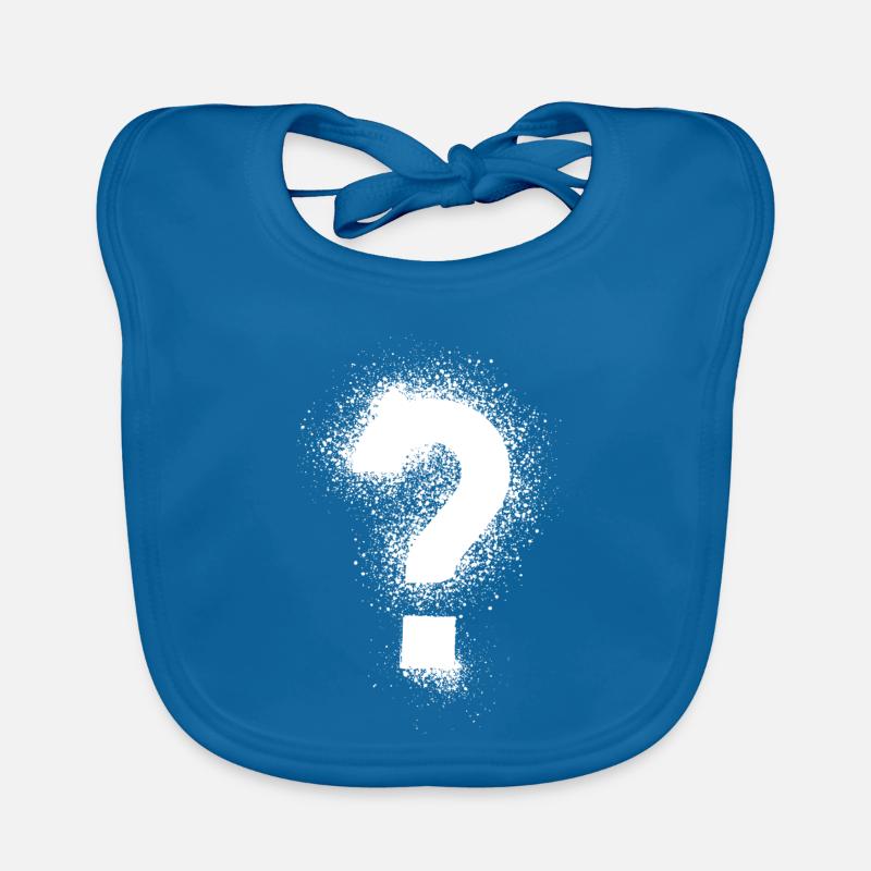 question mark Organic Baby Bibs