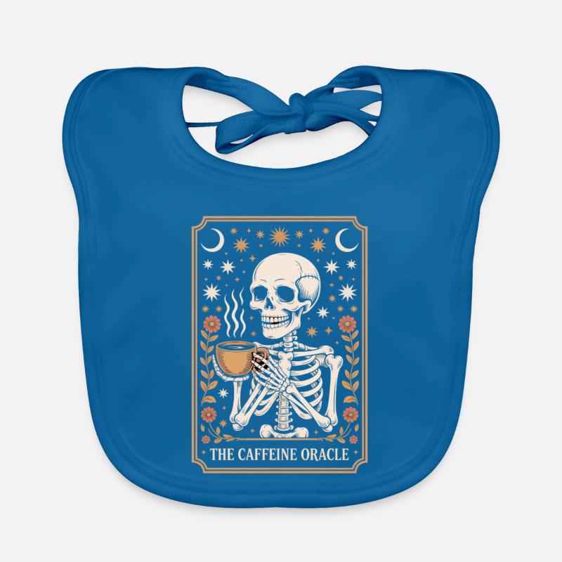 The Caffeine Oracle Coffee Oracle Tarot Organic Baby Bibs
