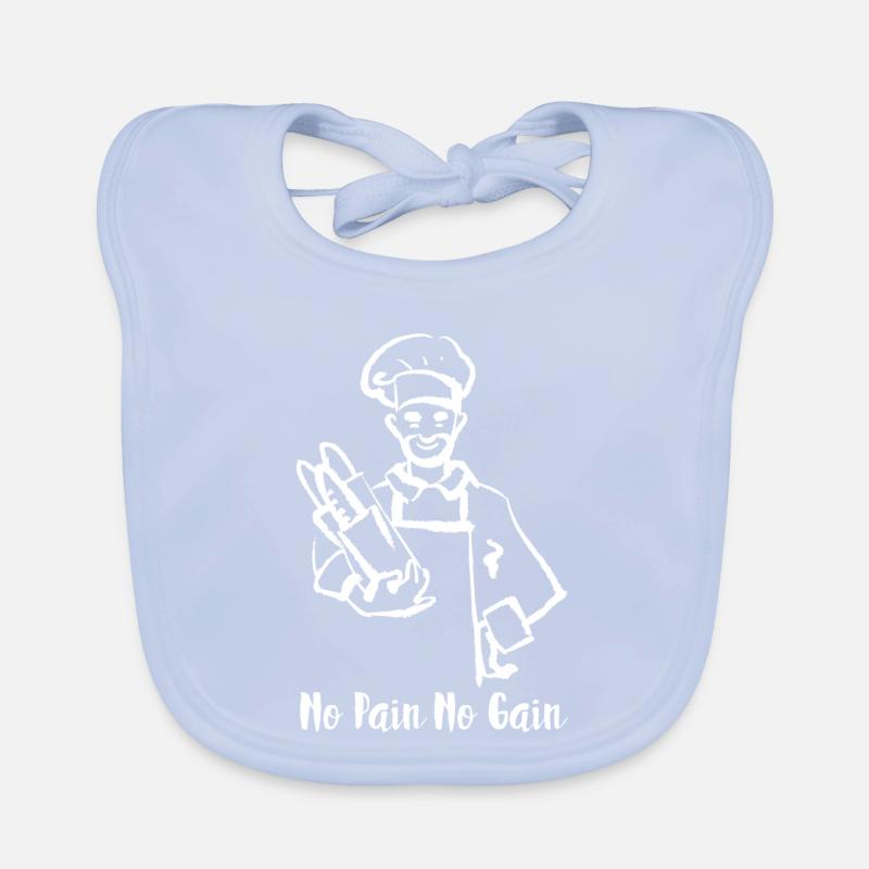 Brotbäckerei Humor-Bäcker Baby Bio-Lätzchen