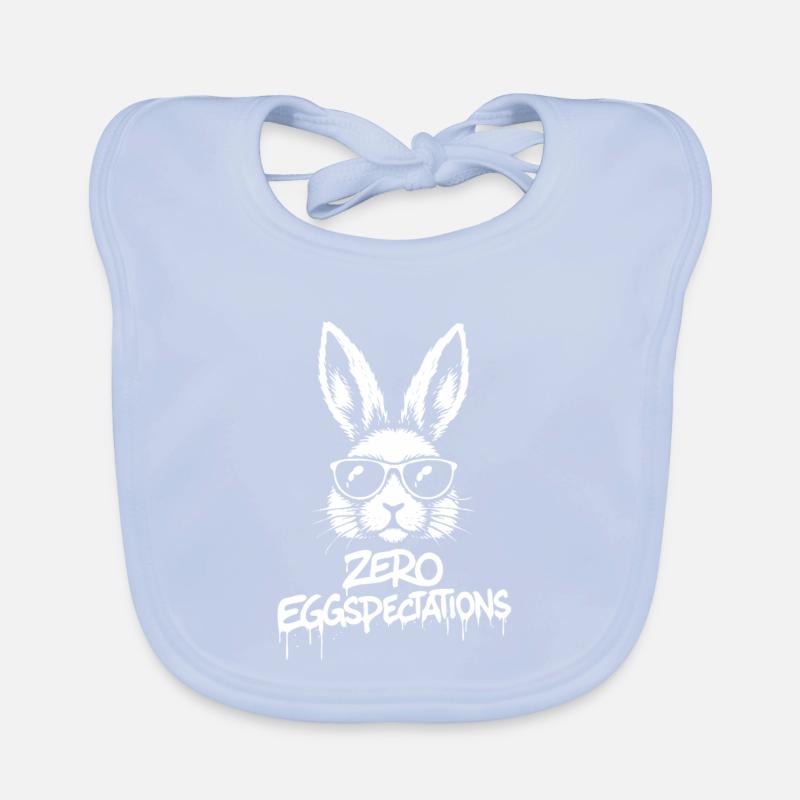 Zero Eggspectations Organic Baby Bibs