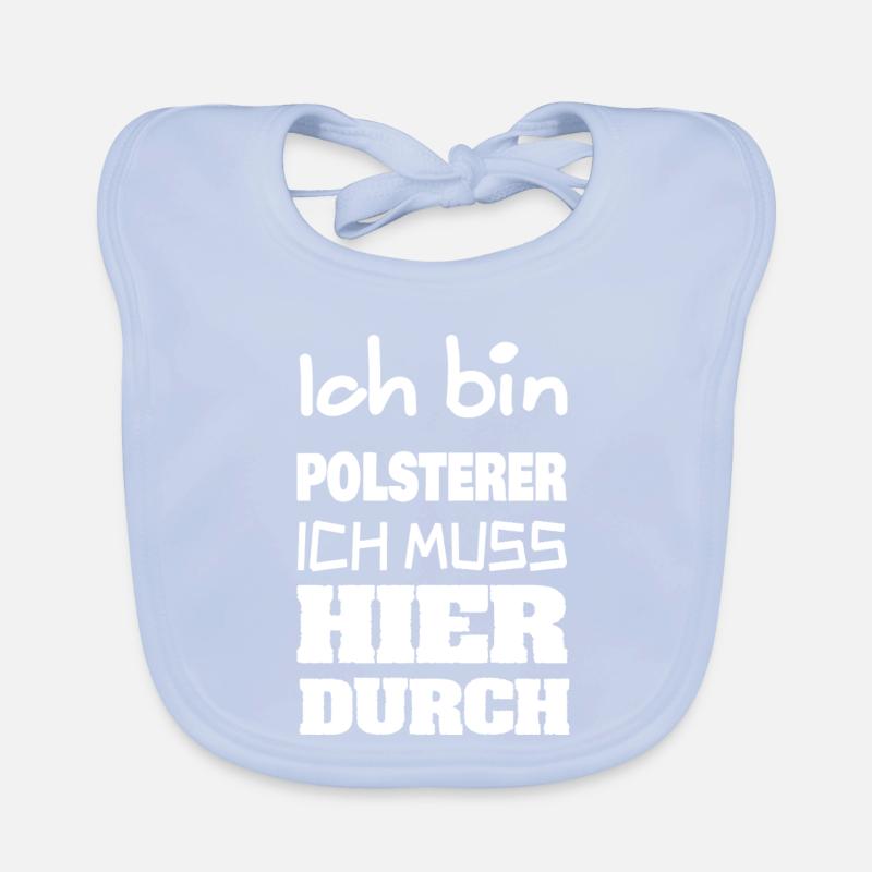 Job Upholsterer Organic Baby Bibs