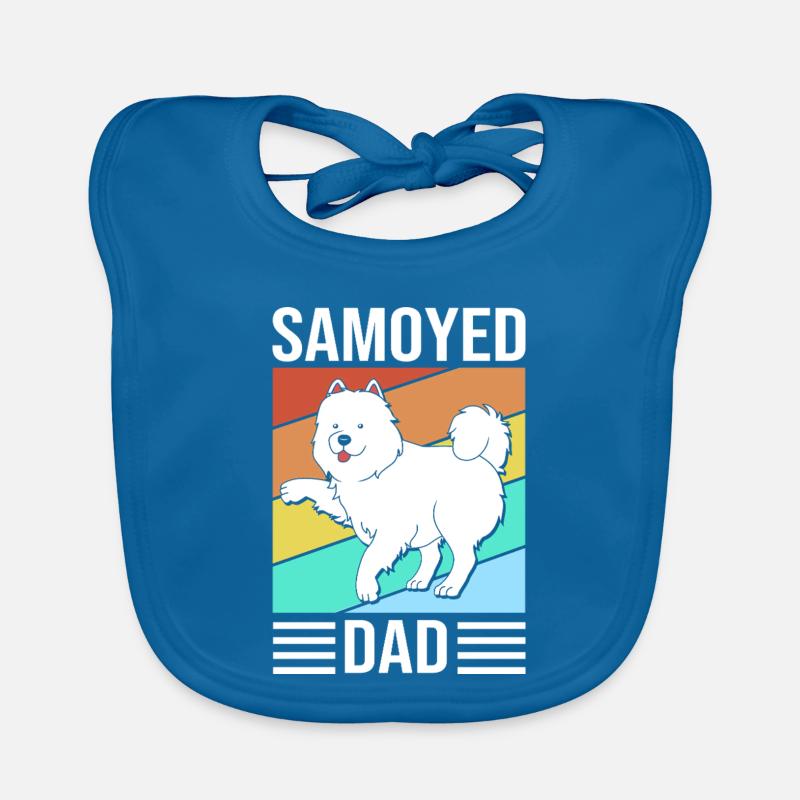 Samoyède Bavoir bio Bébé
