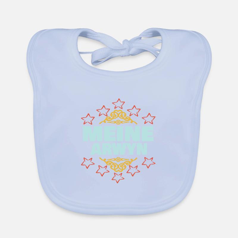 Gift for Arwyn Organic Baby Bibs