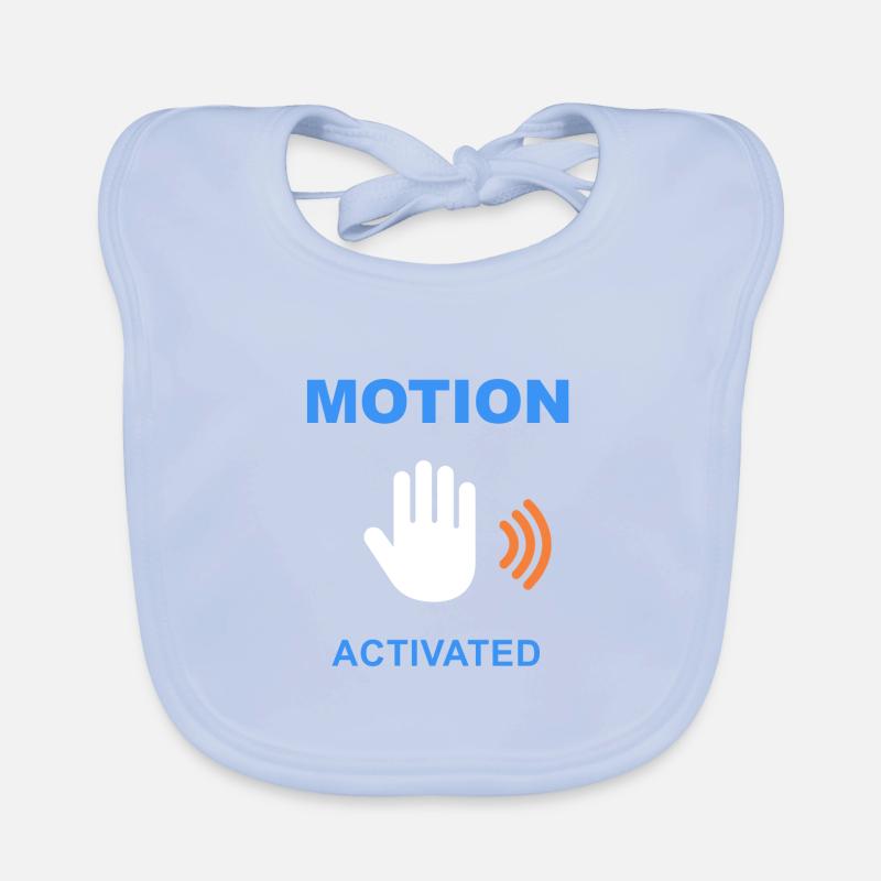 Motion Activated Organic Baby Bibs