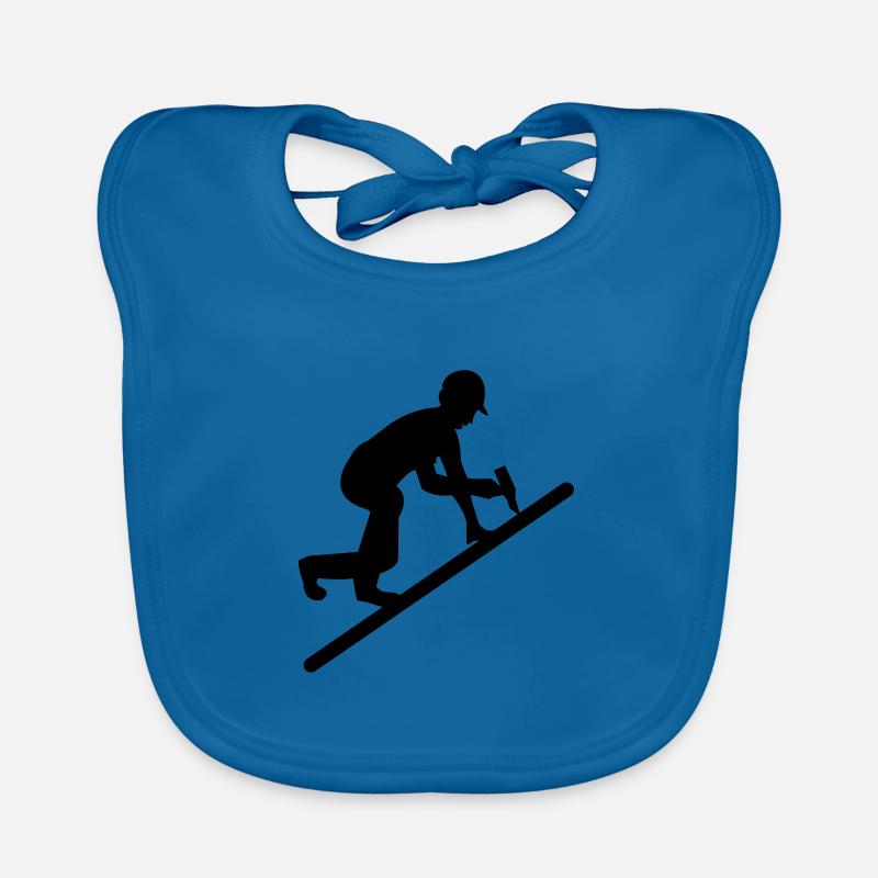 craftsman roofer Organic Baby Bibs