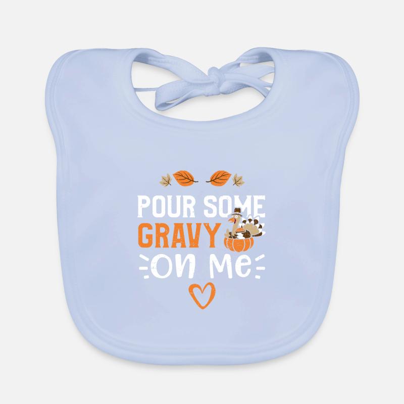 Versez-moi de la sauce Bavoir bio Bébé