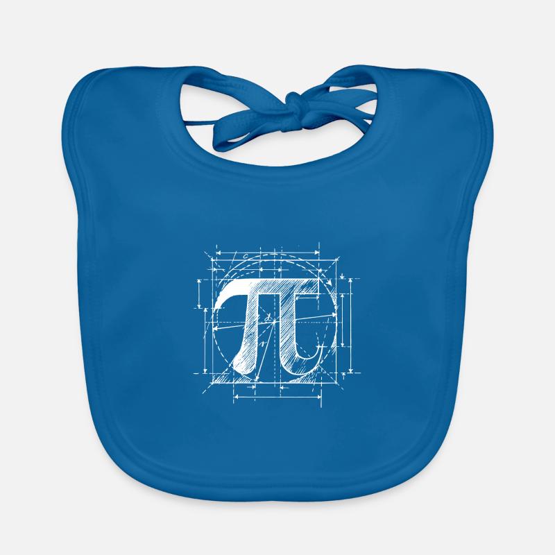 Pi Sketch Organic Baby Bibs