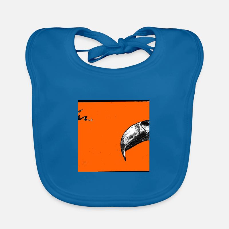 Beak Original Artwork Organic Baby Bibs