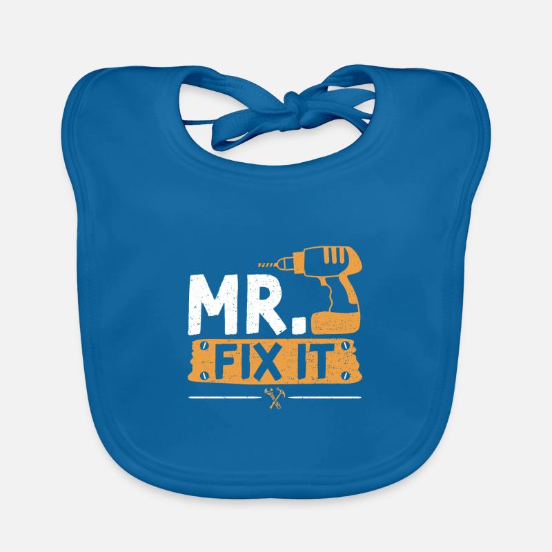 Mr Fix It - DIY Organic Baby Bibs