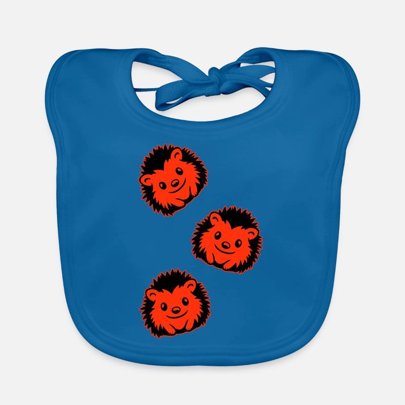 Igel Comic Niedlich Baby Bio-Lätzchen