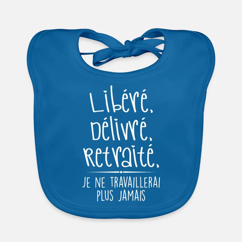 Released, Delivered, Retired | released delivers retirement Organic Baby Bibs