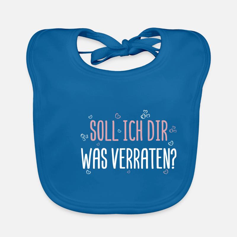 Soll ich dir was verraten? Große Schwester Baby Bio-Lätzchen