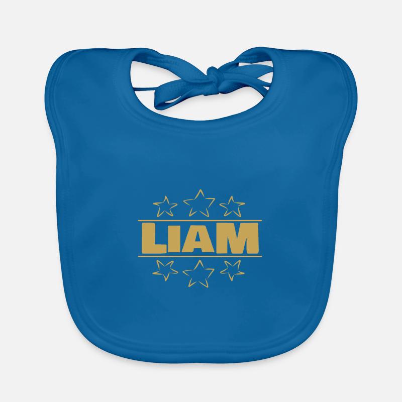 Liam Organic Baby Bibs