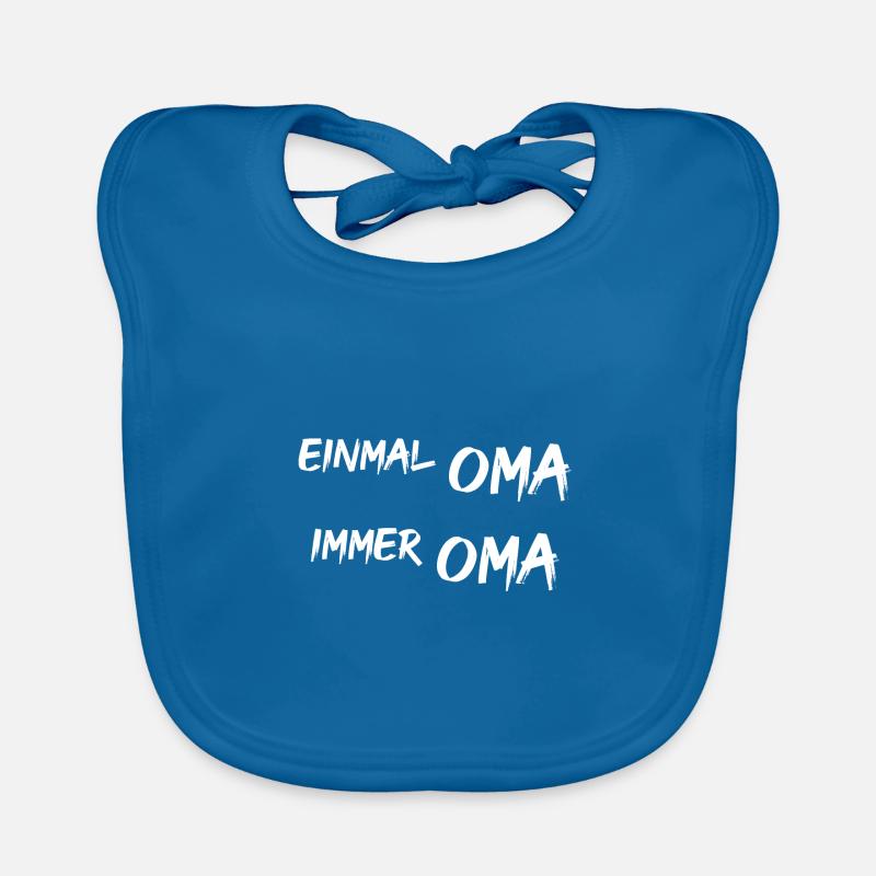 Einmal Oma Immer Oma Baby Bio-Lätzchen