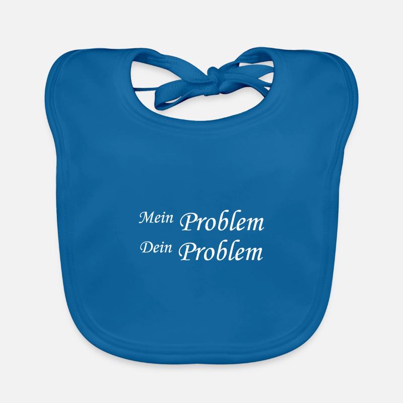 Mon problème Ton problème Bavoir bio Bébé