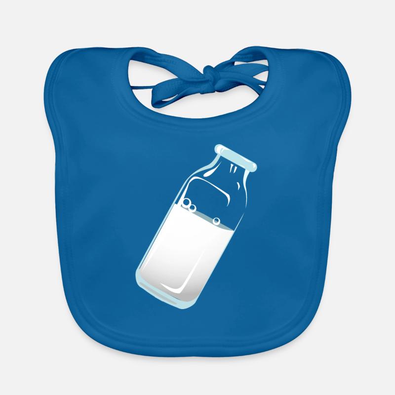 Du lait Bavoir bio Bébé