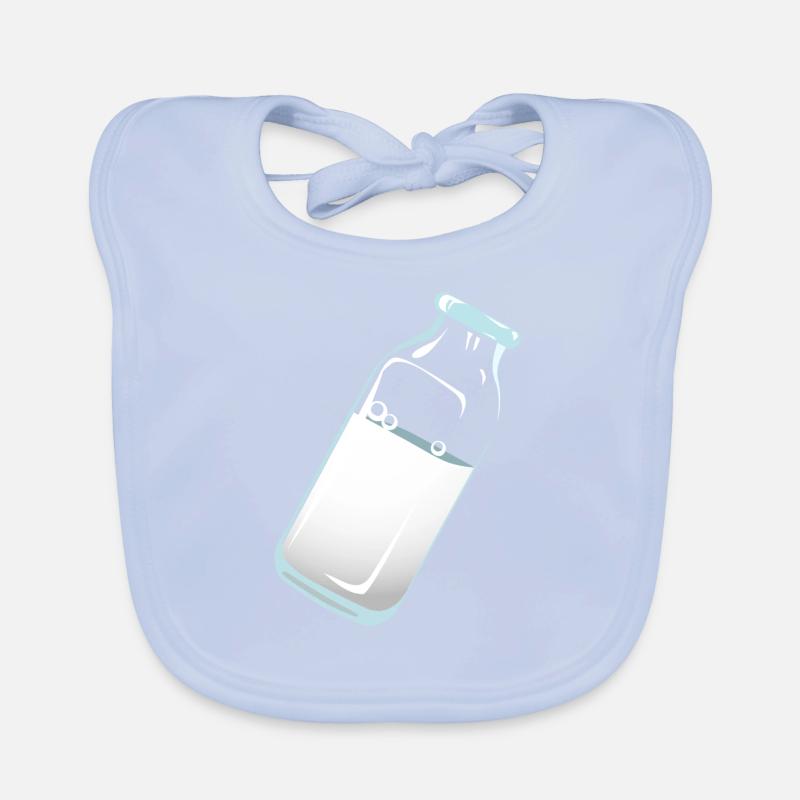 Du lait Bavoir bio Bébé